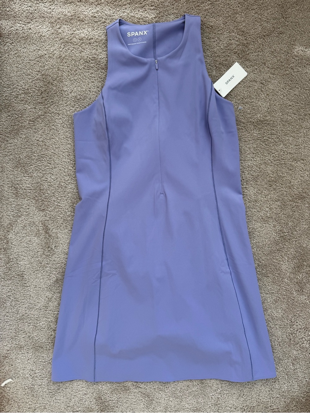 SPANX Get Moving Zip Front Dress